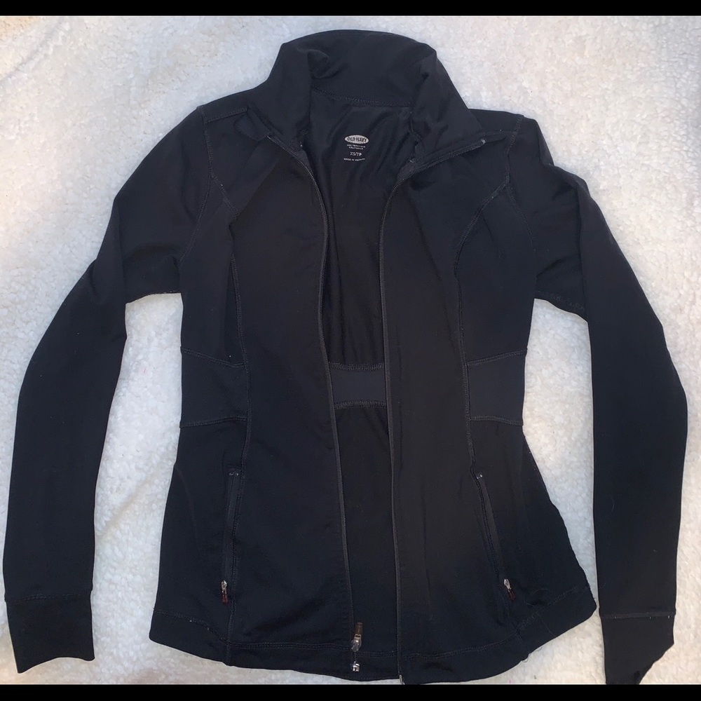 Black Warm-Up Jacket